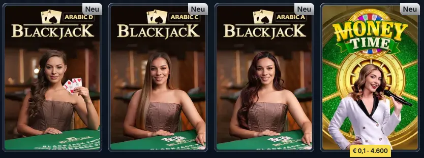 BetRepublic Live-Spiele